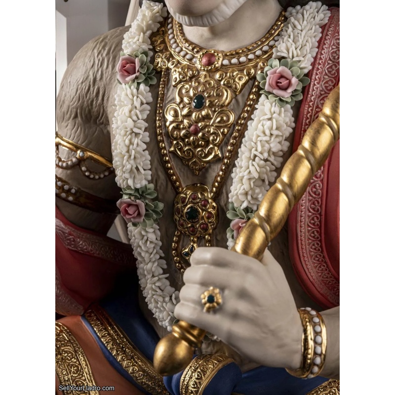Lladro Lord Hanuman Sculpture (Limited Edition)  SKU: 01002038