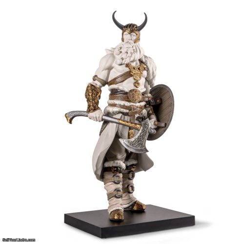 Lladro Odin Sculpture – A Majestic Tribute to Norse Mythology SKU: 01009028