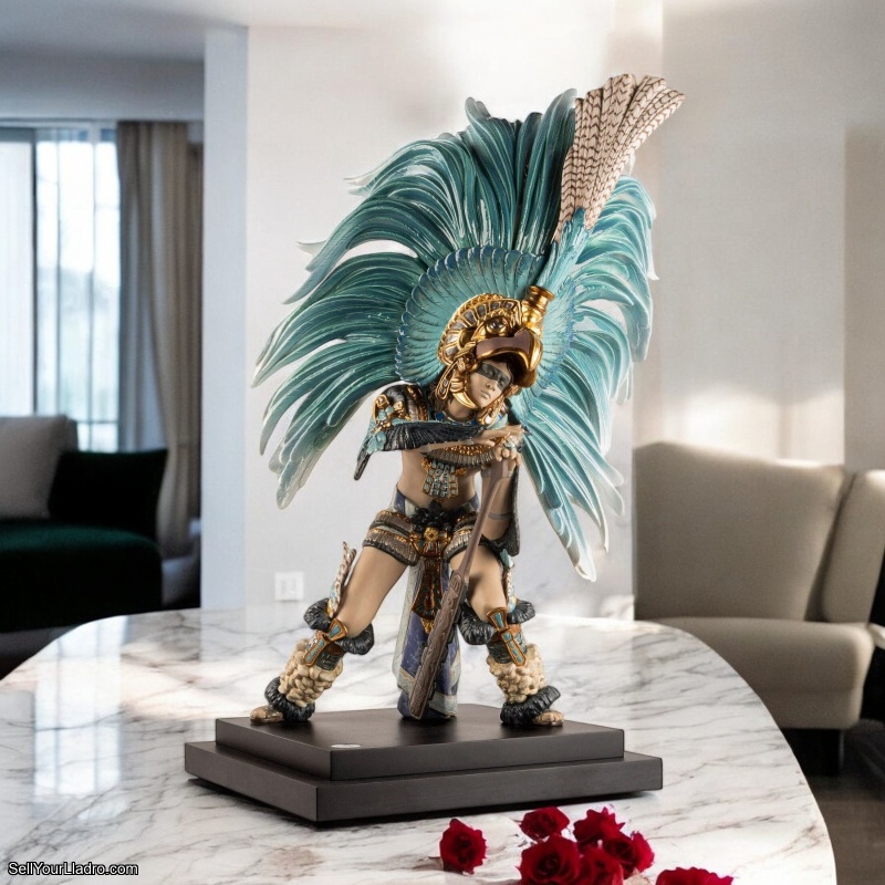 Lladro Aztec Dance Sculpture – Limited Edition of 250 - SKU 01002027