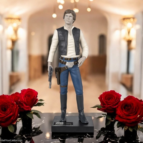 Lladro Han Solo™ Star Wars Porcelain Sculpture – Limited Edition of 999 | Handmade Collectible  01009735