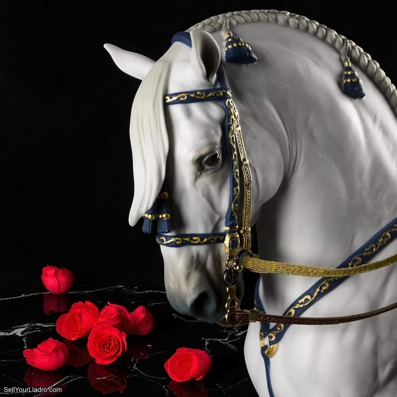 Lladro Spanish Pure Breed Horse Sculpture – Limited Edition Masterpiece SKU: 01002007