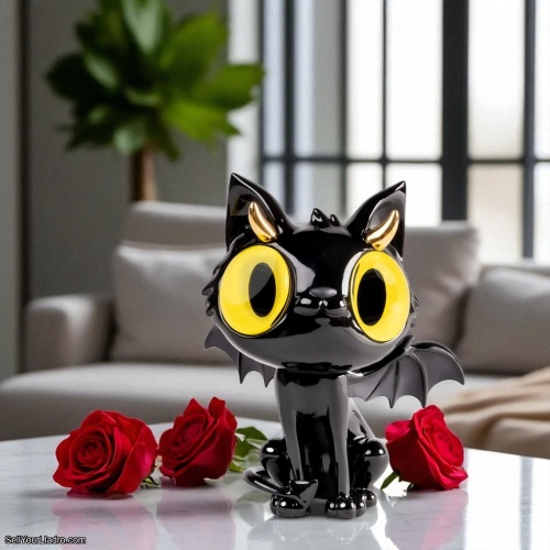 Lladró Little Devil Cat Sculpture – Limited Edition by Javier Calleja SKU: 01050027